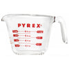 Pyrex 1 cups Glass Clear Measuring Cup (Pack of 6)