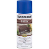 Rust-Oleum Stops Rust Satin Sapphire Protective Enamel Spray Paint 12 oz. (Pack of 6)