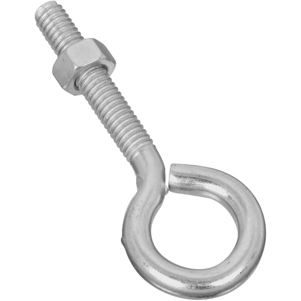 MP2160B Perno de ojo de 5/16" x 3-1/4" con tuerca - Zincado