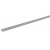 M-D 0.13 in. X 0.75 in. W X 4 ft. L Aluminum Flat Bar 1 pk