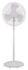 Pelonis FS45-3D 18" White 3-Speed Oscillating Pedestal Fan