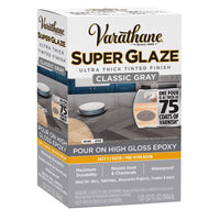 Varathane Super Glaze High-Gloss Classic Gray Wood Glaze 1 qt -Pack of 3