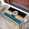 NBA - Los Angeles Clippers Rubber Door Mat - 18in. x 30in.