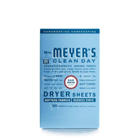 Mrs. Meyer's Clean Day Rain Water Scent Dryer Sheets 80 ct
