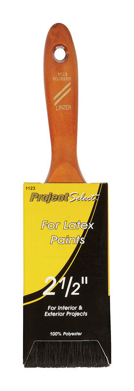 Linzer Project Select 2-1/2 in. W Flat Paint Brush (Pack of 12)