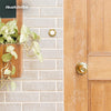 Heath Zenith Polished Brass Metal Gold/White 16V Wired Traditional Pushbutton Doorbell 0.8 D in.