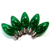 Holiday Bright Lights Incandescent C9 Green 25 ct Replacement Christmas Light Bulbs 0.08 ft. - Deal of The Week