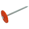 Grip-Rite 2-1/2 in. Cap Electro-Galvanized Plastic/Steel Nail Full Round