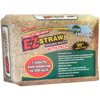 Rhino Seed EZ-Straw Natural Straw Seeding Mulch 1 cu ft - Open Box