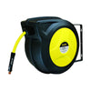 Amflo Ultra Air 50 ft. L X 3/8 in. D Hybrid Polymer Air Hose Reel 300 psi Black
