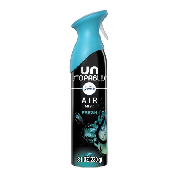 Ambientador en aerosol Febreze Unstoppables con aroma fresco 8.1 oz 1 paquete (paquete de 6)