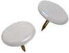 Hillman White Push Pins 40 pk (Pack of 6)