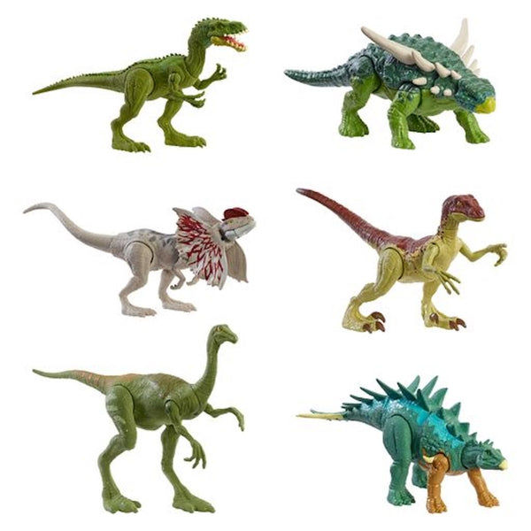 Jurassic World Fierce Force Dinosaur Action Figure Assorted (Pack of 6)