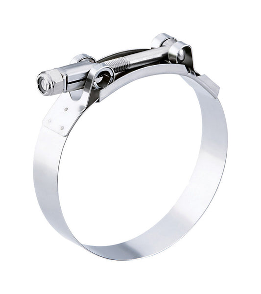 Breeze  2.13 in. to 2.44 in. T-Bolt Clamp  Stainless Steel Band