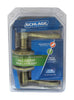 Schlage Flair Antique Brass Passage Lockset 1-3/4 in. - Deal of The Week