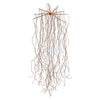 Celebrations Orange LED Big Seed Waterfall Light Hanging Decor