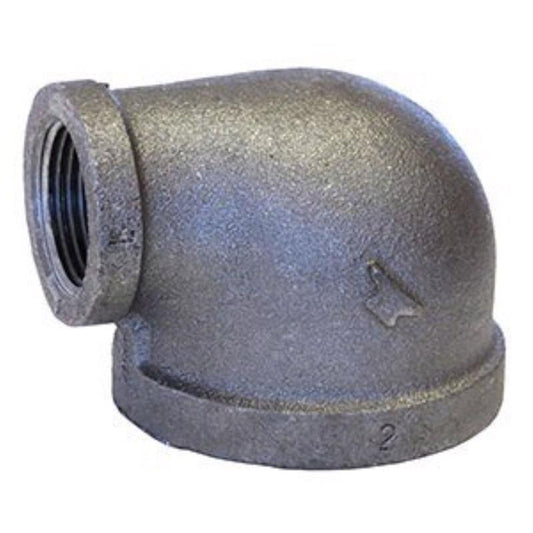 Anvil 1/2 in. FPT X 3/8 in. D FPT Galvanized Malleable Iron Elbow