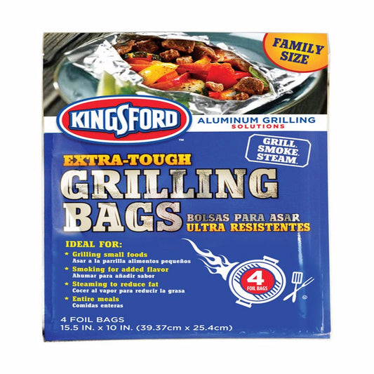 Kingsford Silver Aluminum Grilling Bag 15.5 L x 10 in. W