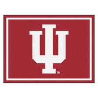 Indiana University 8ft. x 10 ft. Plush Area Rug