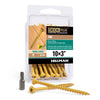 Deck Plus No. 10  x 3 in. L Star Double Flat Head Exterior Deck Screws 40 pk