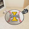 University of Idaho Baseball Rug - 27in. Diameter