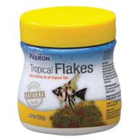 Aqueon Tropical Flakes Fish Food for Aquariums 0.45 oz Complete Daily Nutrition for All Tropical Fish
