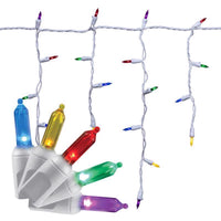 Celebrations Classic LED T5 Multicolored 100 ct Icicle Christmas Lights 6 ft. - Deal of The Week