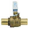 Apollo 1 in. Brass Crimp Ball Valve Standard Port (Pack of 6)