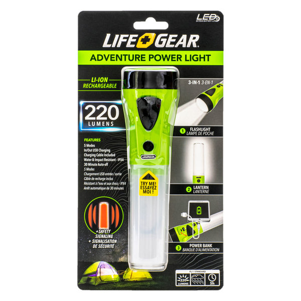 FLASHLIGHT PWR BNK 220L