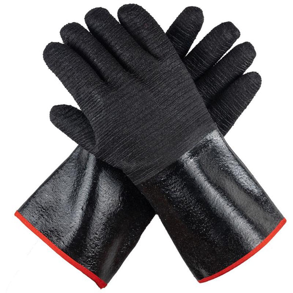 Guante de goma impermeable para asar Grill Armor, 14 pulgadas de largo, 1 par