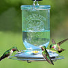 Perky-Pet Hummingbird 32 oz Glass/Metal Mason Jar Nectar Bird Feeder 5 ports (Pack of 2)