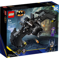 LEGO Batwing Batman vs The Joker Building  Set ABS Plastic Multicolored 357 pc