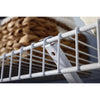 Rubbermaid White Aluminum Direct Mount Brace for Shelving 16 L x 12 W x 1.1 H in.