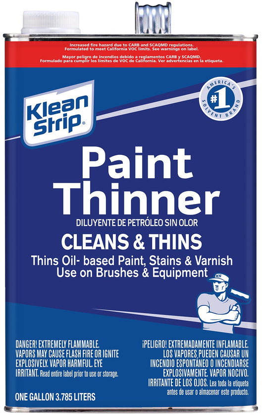 Klean Strip GKPT100PSC 1 Gallon Paint Thinner For SCAQMD (Pack of 4)