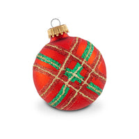 Krebs Assorted Glitter Ball Ornaments (Pack of 12)