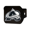NHL - Colorado Avalanche Black Metal Hitch Cover