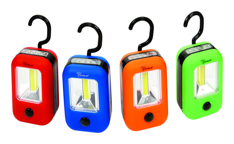 Max Force 180 lumens Assorted LED Work Light Flashlight AAA Battery (P ...