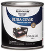 Rust-Oleum Painters Touch Semi-Gloss Black Water-Based Acrylic Ultra Cover Paint Indoor and Outdoor