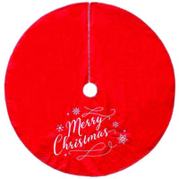 Dyno LLC Merry Christmas Tree Skirt (Pack of 4)