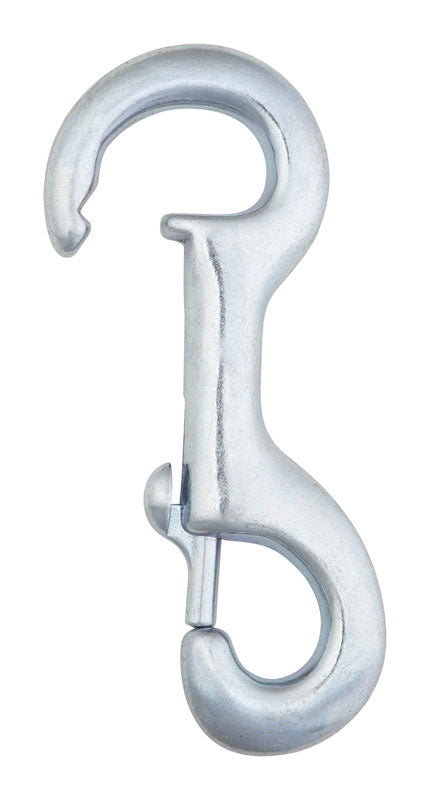 Campbell Chain 1/2 in. Dia. x 5-1/4 in. L Zinc-Plated Iron Open Eye Bolt Snap 200 lb. (Pack of 10)