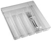 iDesign Linus 2 in. H X 13.5 in. W X 13.8 in. D Plastic Cutlery Tray
