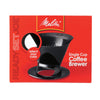 Melitta Ready Set Joe 1-Cup Black Pour-Over Coffee Brewer