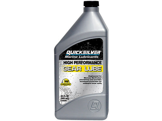 Quicksilver Synthetic Marine Lower Unit Gear Oil 32 oz. (Pack of 6)