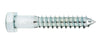 Hillman 1/2 in. X 3 in. L Hex Zinc-Plated Steel Lag Screw 50 pk