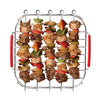 Instant Pot Vortex Silver Stainless Steel Air Fryer with Skewers (Pack of 6)