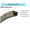 Mitsuboshi Super KB Standard V-Belt 0.5 in. W X 92 in. L For Riding Mowers