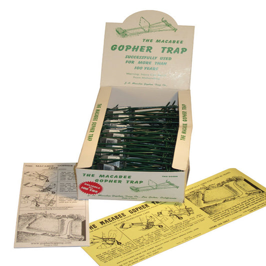 Macabee Tempered Steel Rodent Trap (Pack of 24)