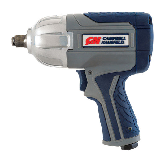Campbell Hausfeld Gray Composite 90 PSI Pneumatic Air Impact Wrench 8.5 L x 7.8 H x 3.2 W in.