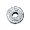 Chicago Die Cast 1 1/2 in. D Zinc Single V Grooved Pulley