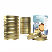Tecnocap Anchor Hocking Wide Mouth Canning Lids and Bands 12 pk (Pack of 12)